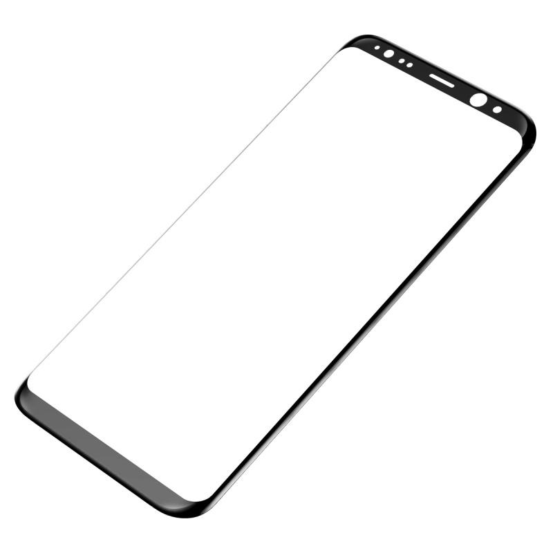 Kính cường lực baseus cho samsung galaxy s8/ s8 plus - đen