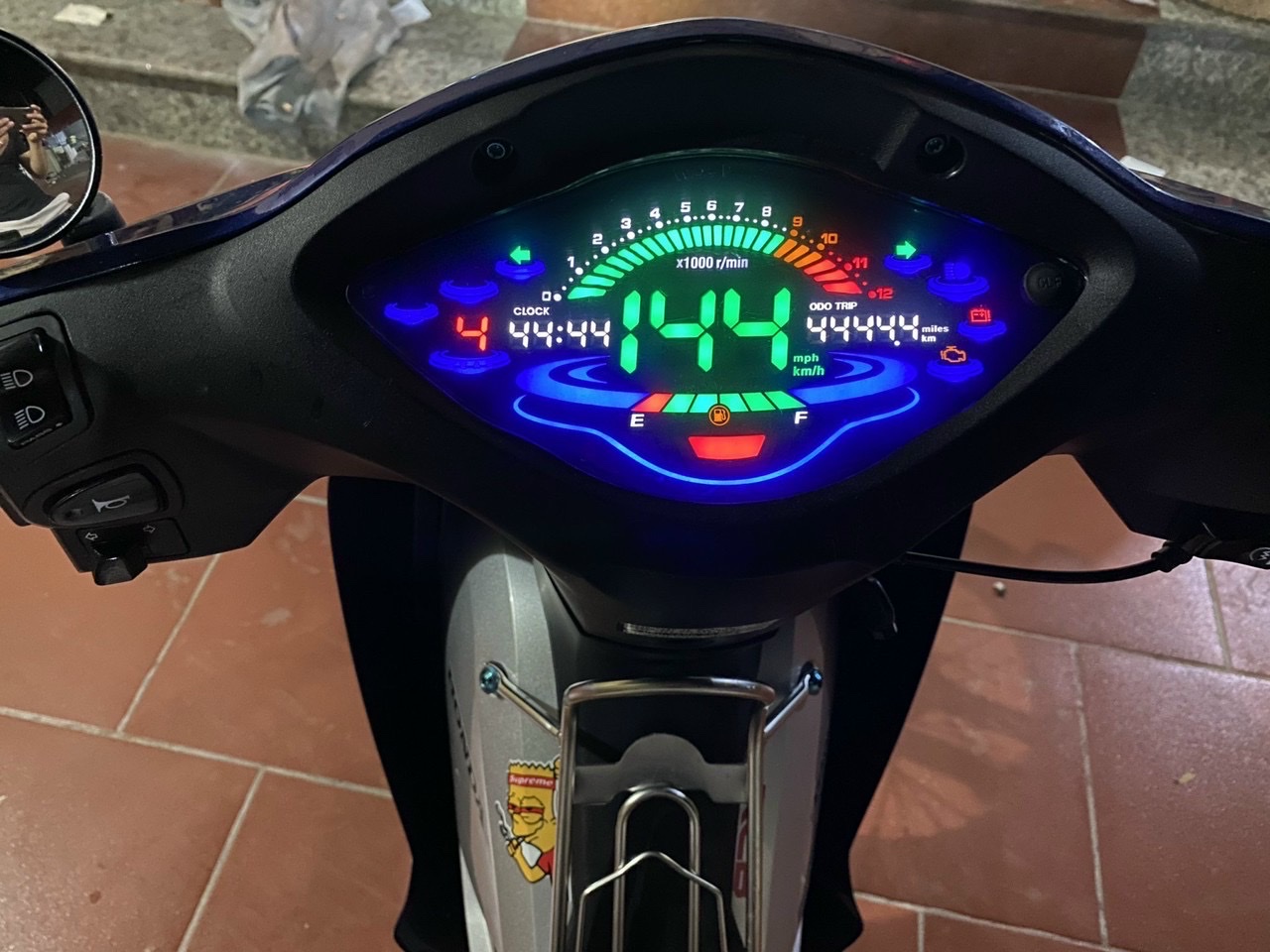 Đồng Hồ Điện Tử Wave A110 2020 Plus Lắp RS- 100cc- 110cc