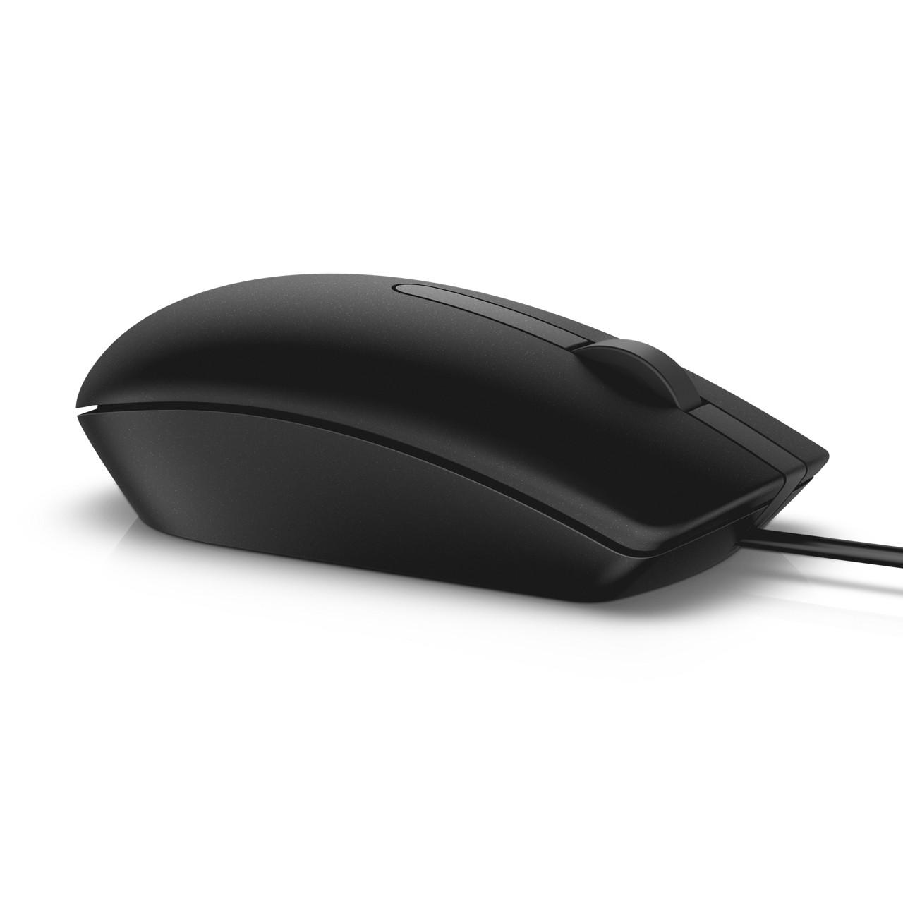 Dell Optical Mouse - MS116 - Black - (Brown Box) - Hàng Chính Hãng