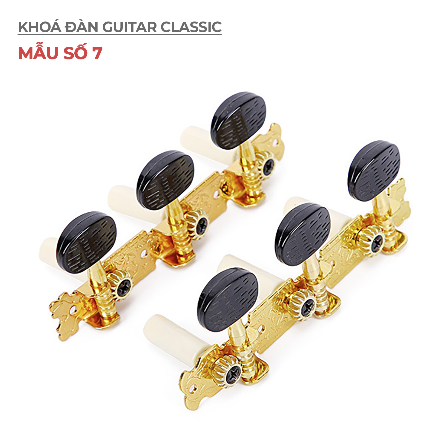 Bộ khoá đàn Guitar Acoustic và Guitar Classic