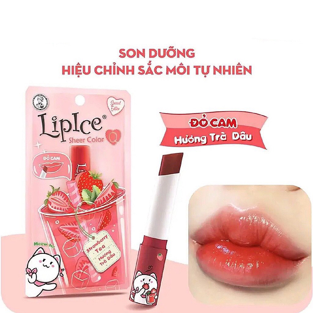 (HCM) Son dưỡng Lipice Sheer Color Q 2.4g