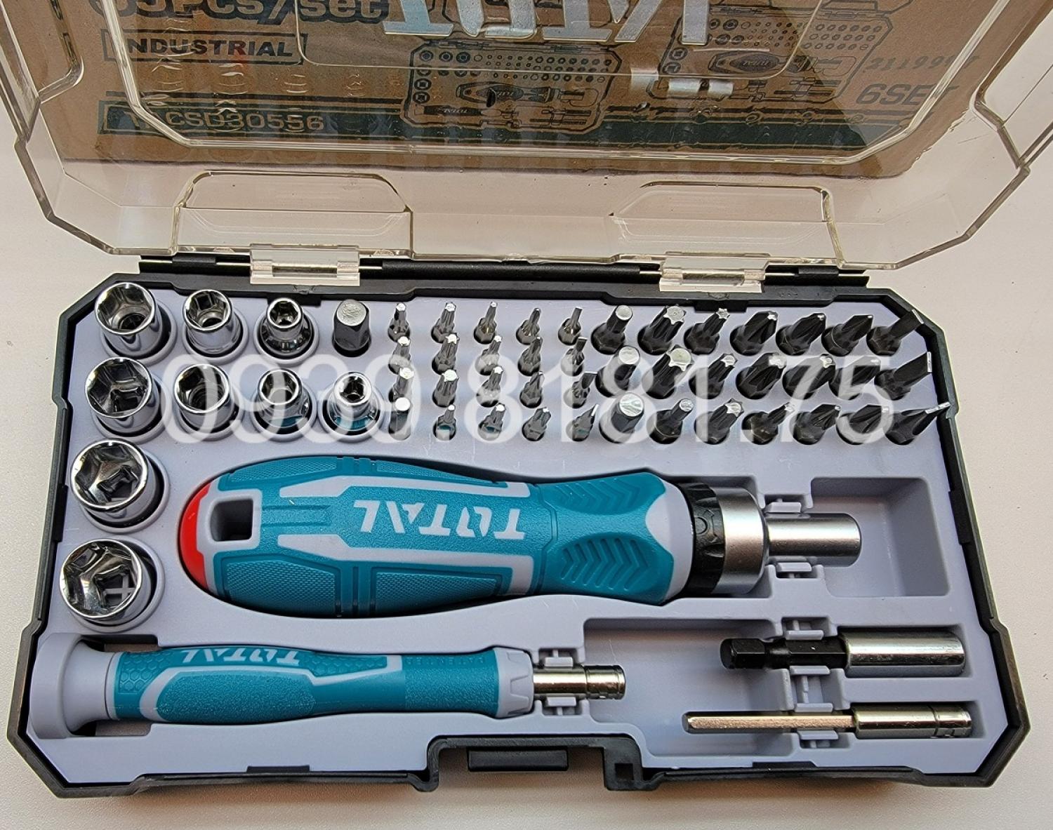 BỘ 55 TUA VÍT ĐA NĂNG (TỰ ĐỘNG) TOTAL TACSD30556 [CHÍNH HÃNG]