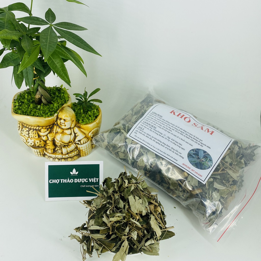 Khổ sâm khô 1kg, hỗ trợ giảm đau dạ dày, trào ngược, đại tràng, kháng khuẩn, tốt cho tiêu hóa