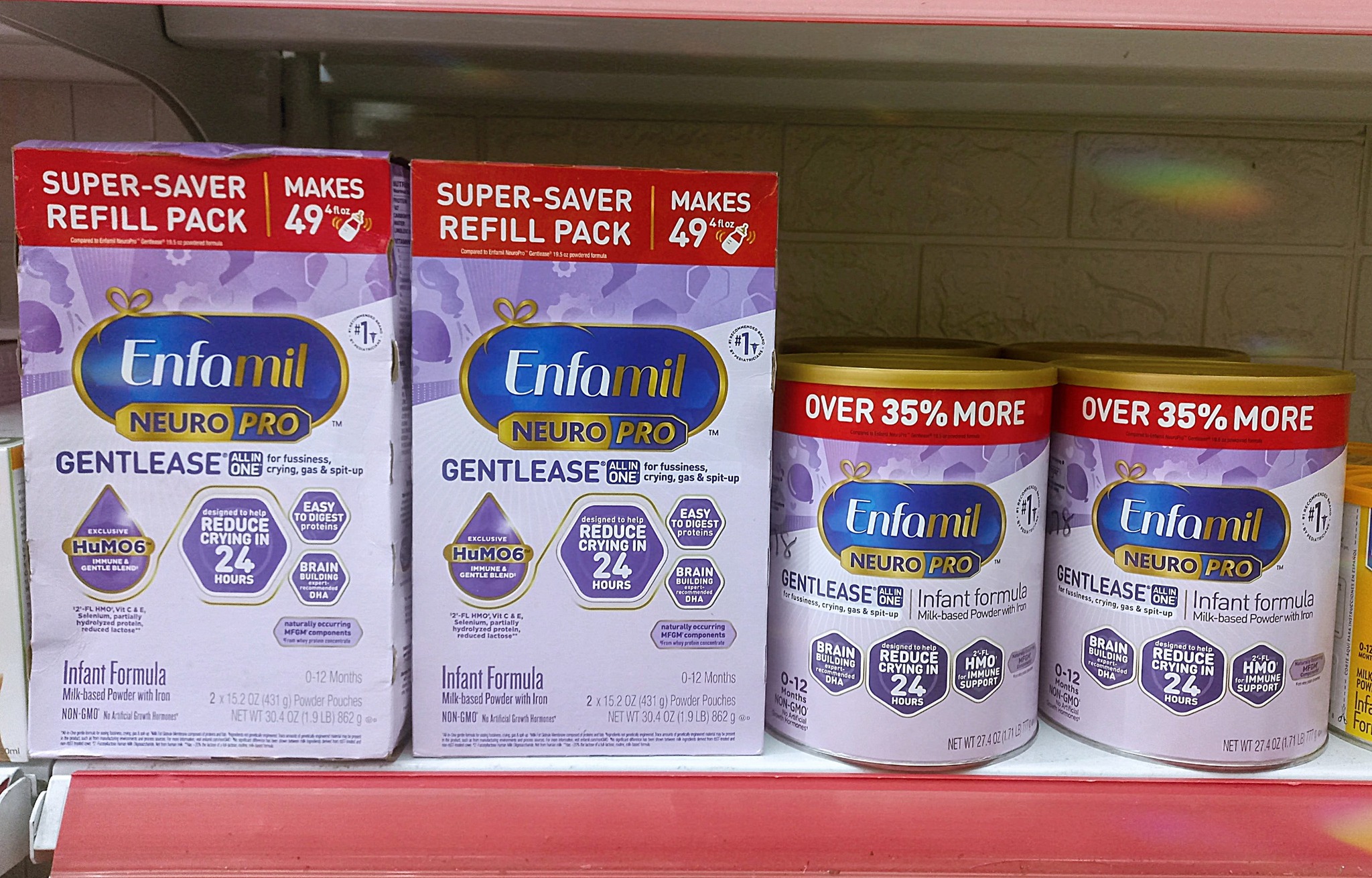 Sữa Enfamil chống đầy hơi nôn trớ Enfamil Neuro Pro Gentlease 204g