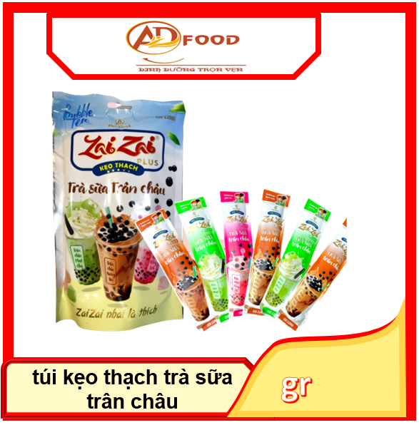 1 túi kẹo thạch trà sữa trân châu siêu ngon