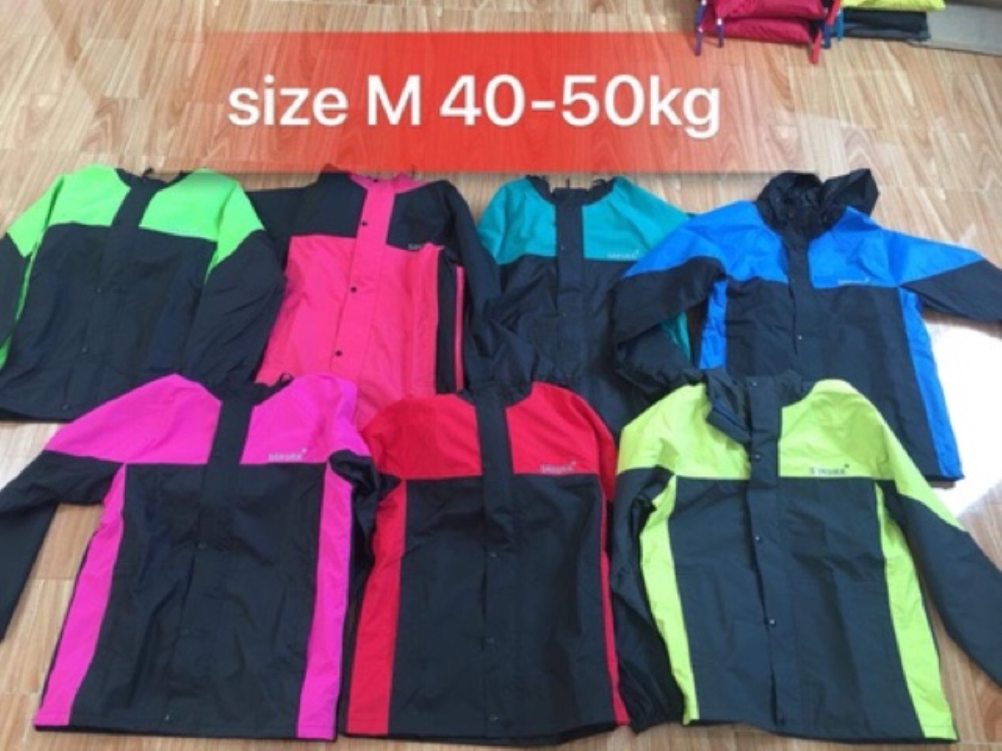 Combo 5 áo mưa chống thấm