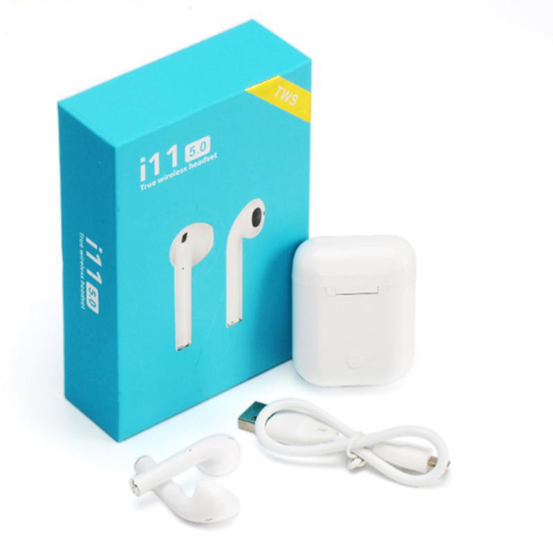 Tai Nghe Bluetooth I11 Tws - Nút Cảm Biến Âm Thanh 5.0 Đỉnh Cao Tai Nghe Không Dây Tai Nghe Dành Cho Iphone Xiaomi Sam Sung Oppo.