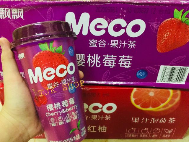 Nước Trái Cây Meco 🍈🍇🍉🍋🍋 (Hồng)