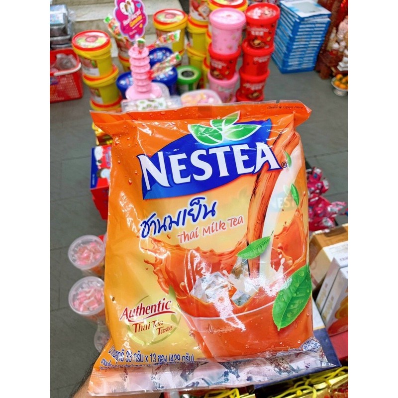 Trà sữa Thái đỏ Nestea (1 bịch 13 gói)