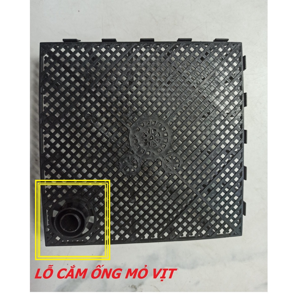 [Hoàn Tiền 10%]TẤM NHỰA LÓT ĐÁY BỂ LỌC (màu đen, màu trắng) - Tấm nhựa kê ĐÁY BỂ - tấm nhựa kê ngăn lọc - phụ kiện cá cảnh - shopleo