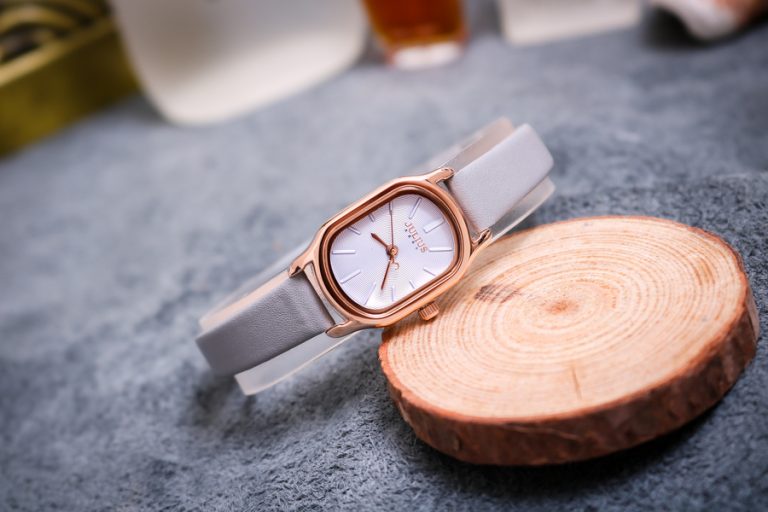 Đồng hồ nữ Julius Hàn Quốc JA-1112 dây da