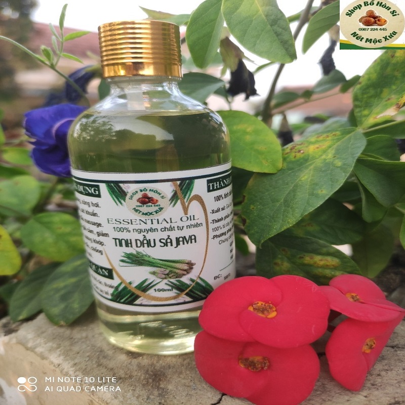 Tinh Dầu Sả JaVa 100% Thiên Nhiên Nguyên Chất 50ml