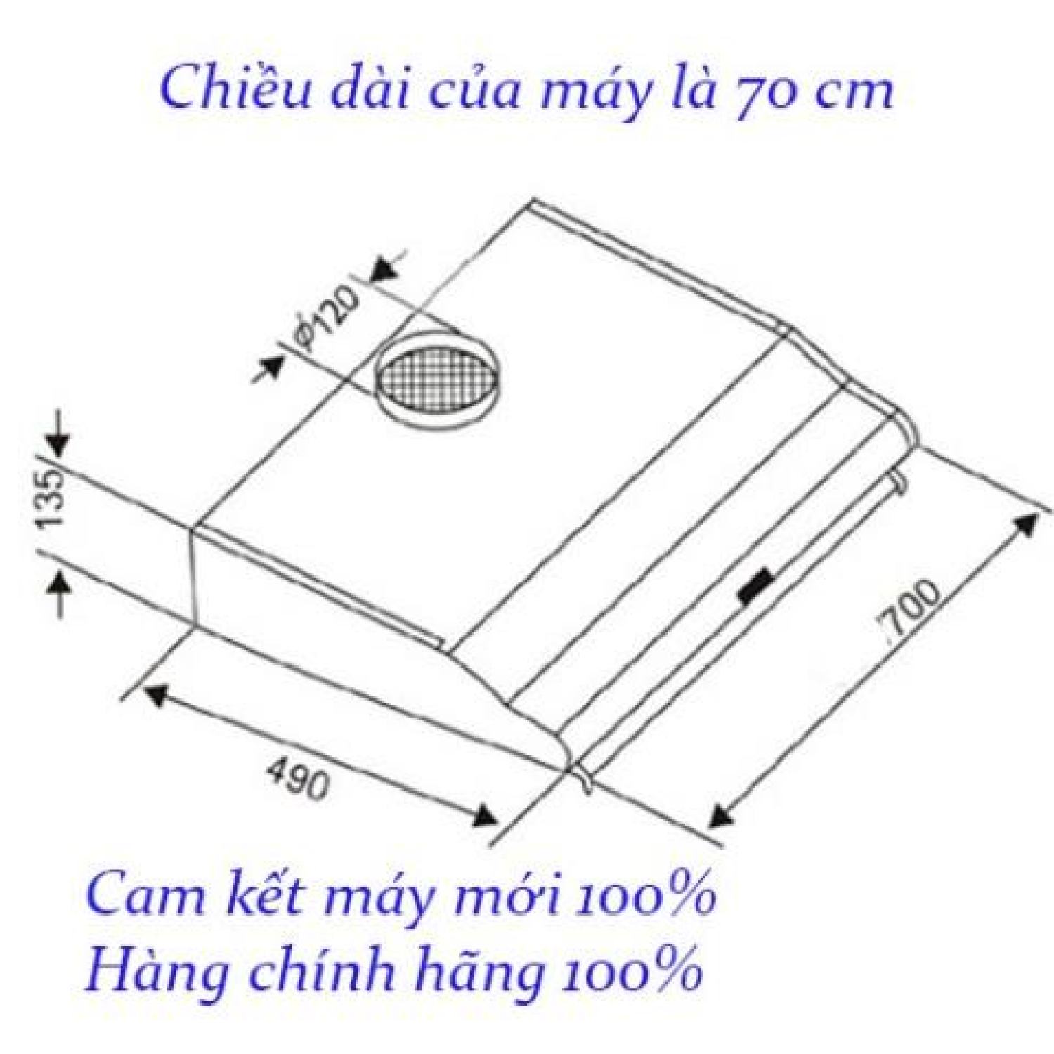 Máy hút mùi Sunhouse SHB6118B