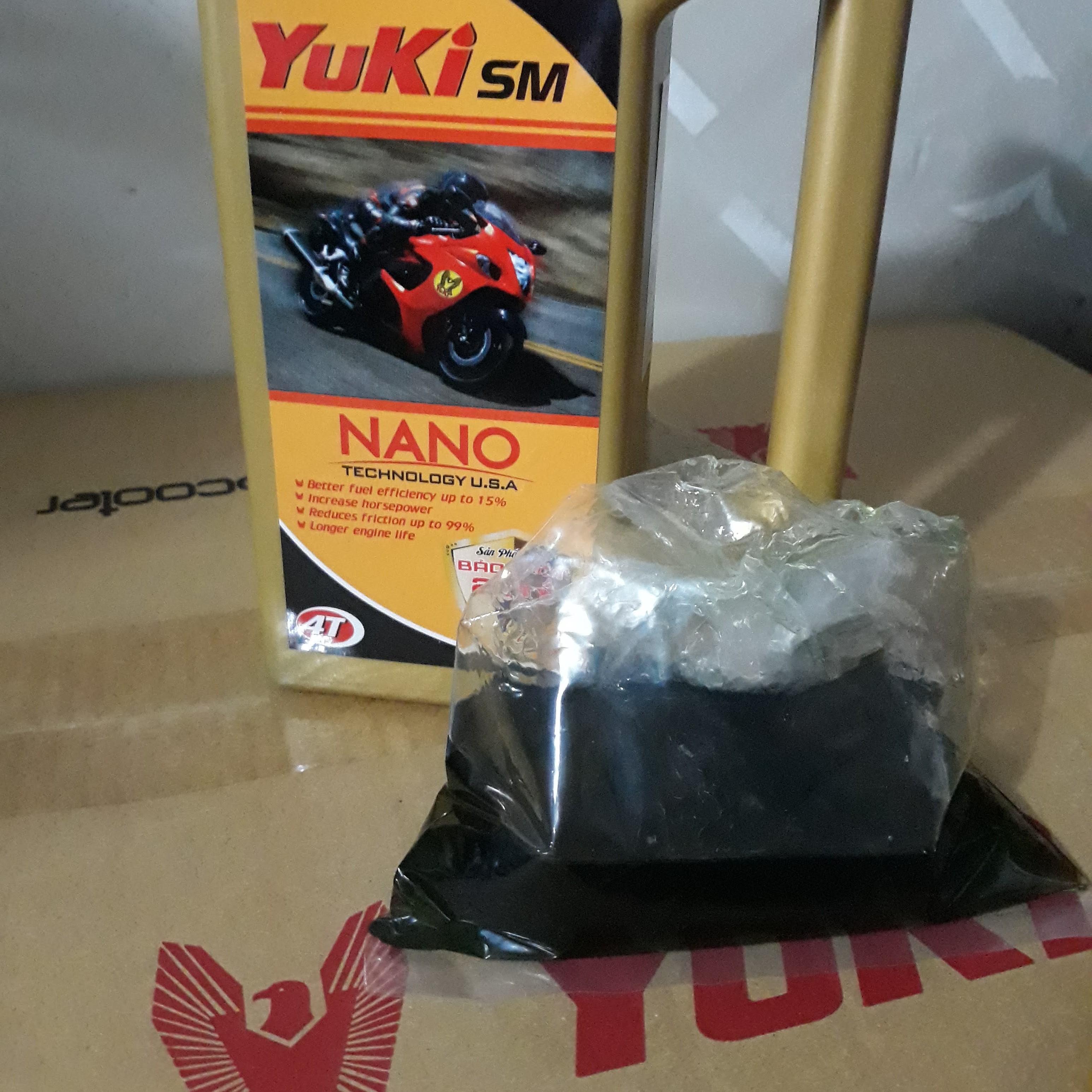 1,1lit, nhớt YUKI NANO SM xe số