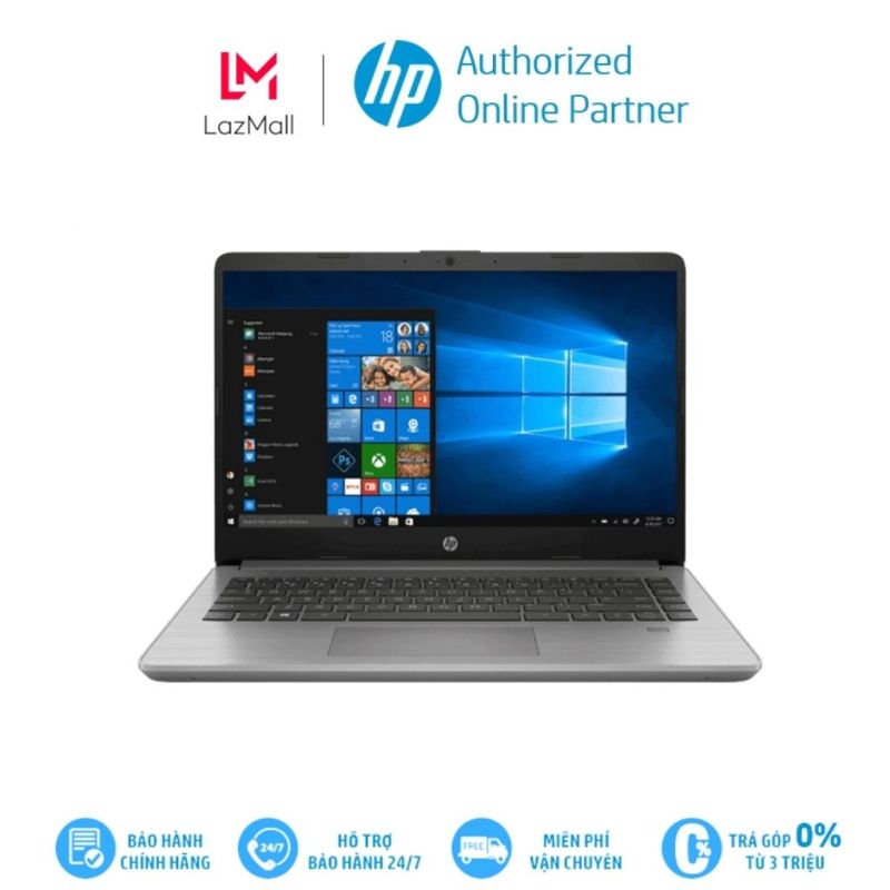 [VOUCHER 2 TRIỆU]Laptop HP 340s G7 359C3PA (i5-1035G1/ 8GB/ 256GB SSD/ 14FHD/ VGA ON/ DOS/ Grey) Hàng chính hãng