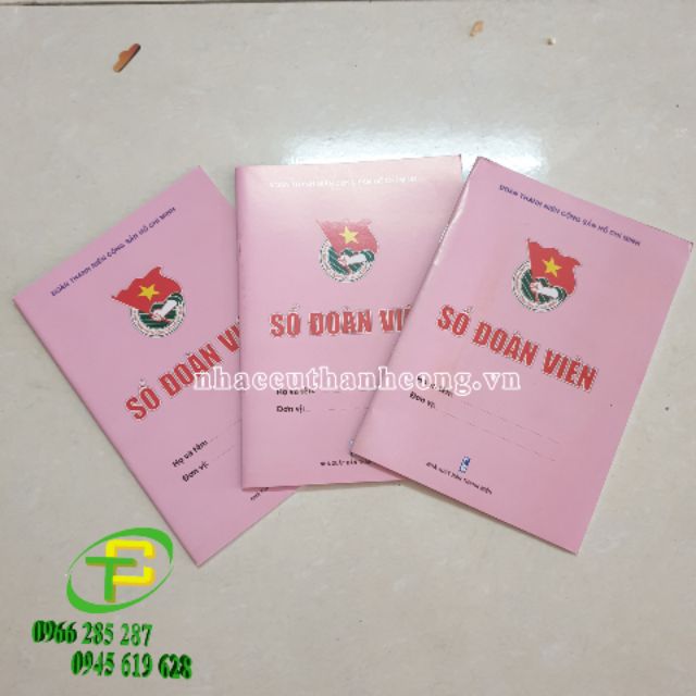 Sổ đoàn viên màu hồng ZC-Bách Hóa Online