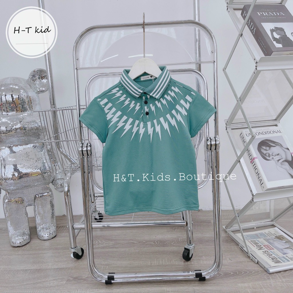 Áo polo tia chớp 23-30kg