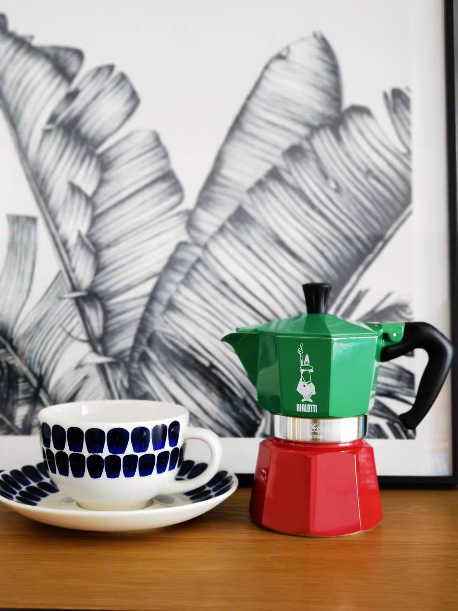 [HCM/HN] ẤM PHA CÀ PHÊ BIALETTI MOKA EXPRESS 3 MÀU (3 CUP)