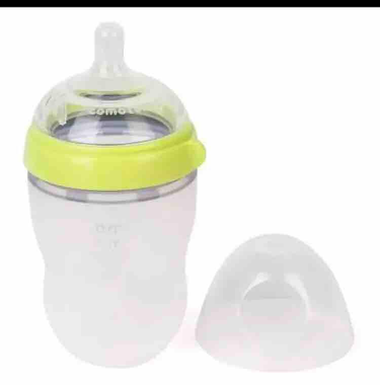 Combo 2 bình sữa comotomo (150ml và 250ml) màu xanh siêu mềm cho bé