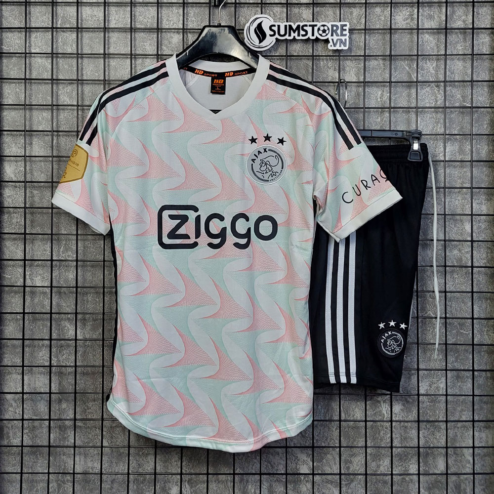[HCM]Áo Đấu Bóng Đá CLB Ajax Amsterdam Trắng Mè 2023 - Bộ Đồ Thể Thao Cao Cấp