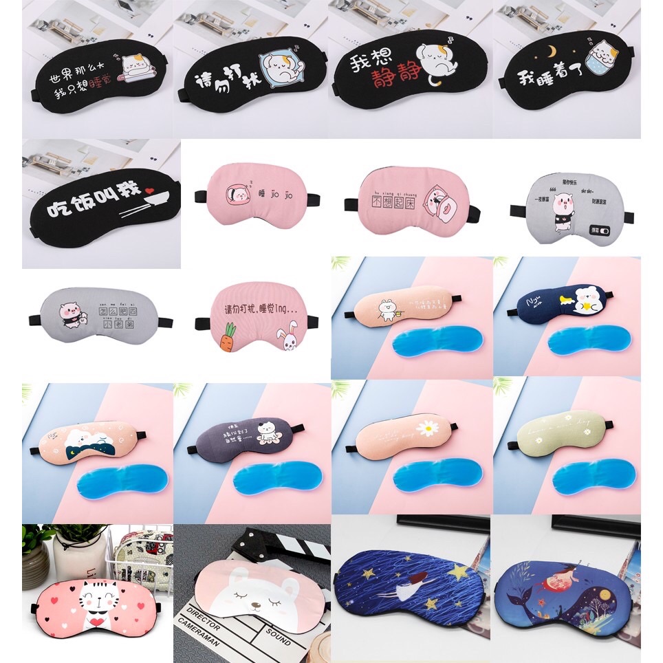 Bịt mắt ngủ dạng nước