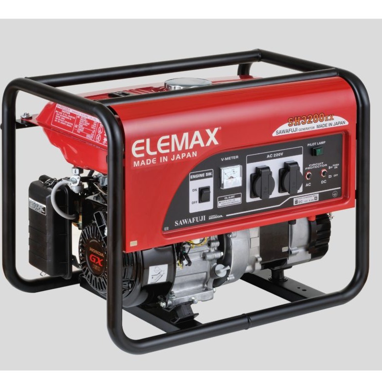 Máy Phát Điện Chạy Xăng 2.2KVA Elemax SH3200EX