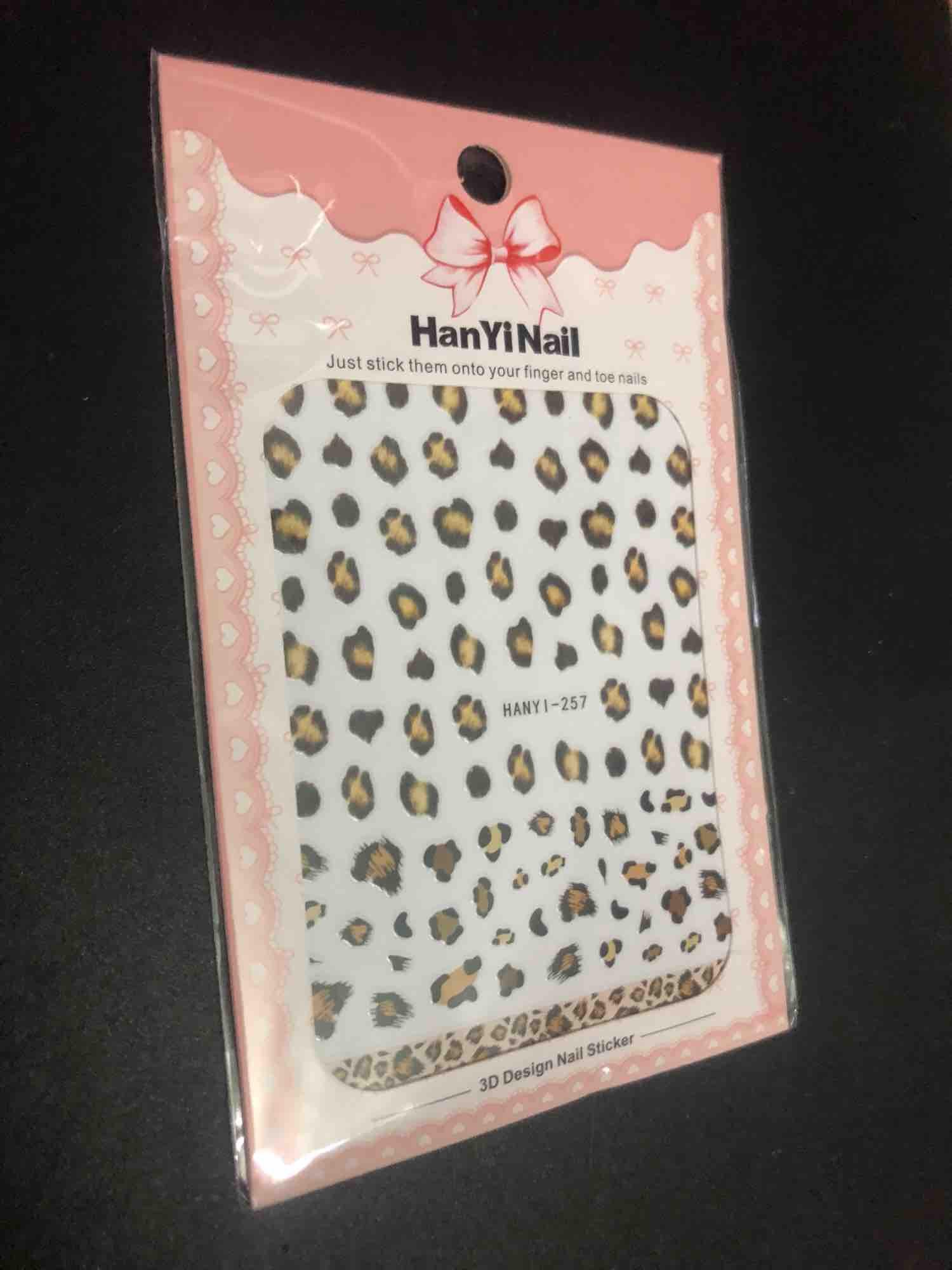 Sticker dán móng mẫu báo