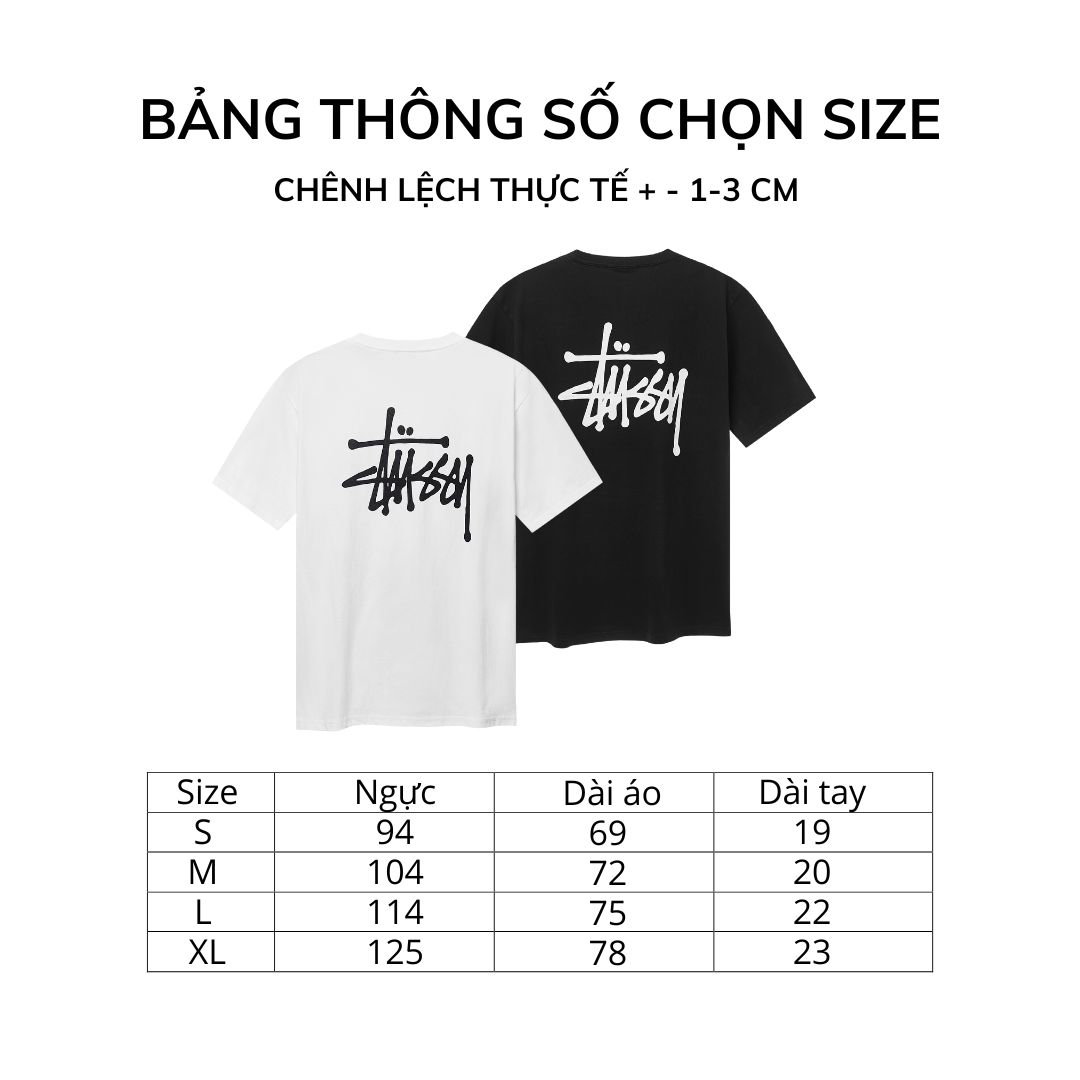 Áo thun Stussy 100% Pigment Dyed - CÓ SẴN