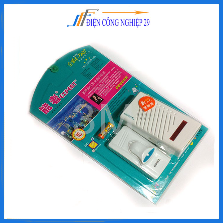 Bộ Chuông Cửa Không Dây Expert E7207
