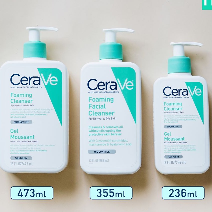 Sữa rửa mặt Cerave Facial Cleanser 236ml.