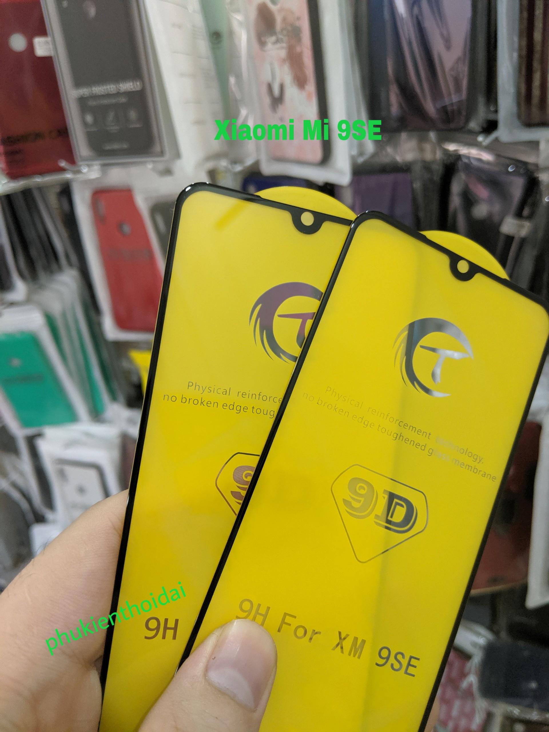 [Nhập ELMAY21 giảm 10% tối đa 200k đơn từ 99k]Cường lực 9D thế hệ mới cho Xiaomi Mi 9 SE Full màn full keo bo cạnh 2.5D chất đẹp trơn mượt