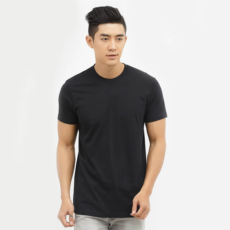 Áo Thun Trơn Xuất Hàn A02 Basic Unisex CHẤT ĐẸP , ẢNH THẬT.
