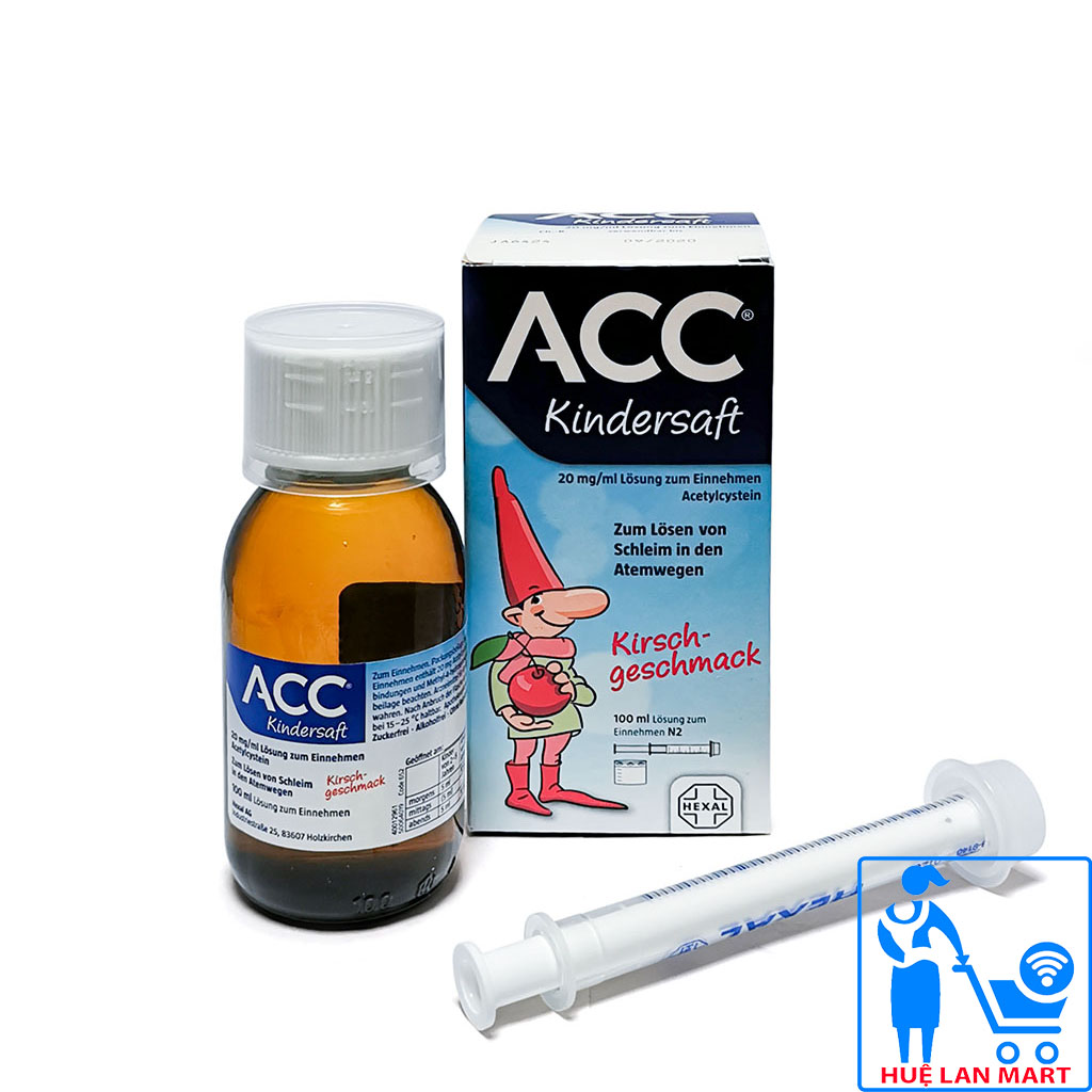 Siro Giảm Ho Long Đờm ACC Kindersaft 100ml