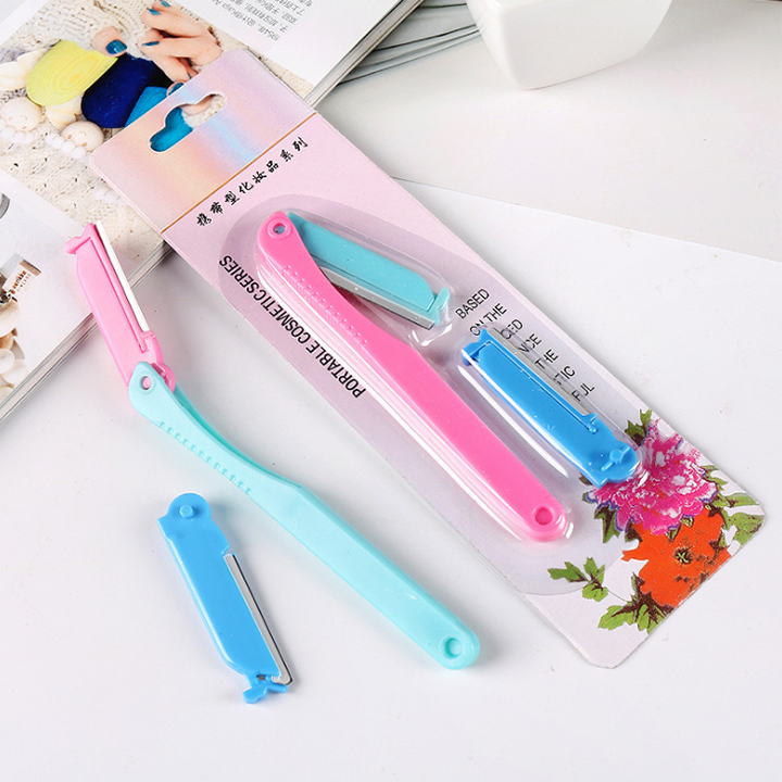Bộ Dao Cạo, Tỉa Lông Mày Tóc Mái 2 Lưỡi Ailin