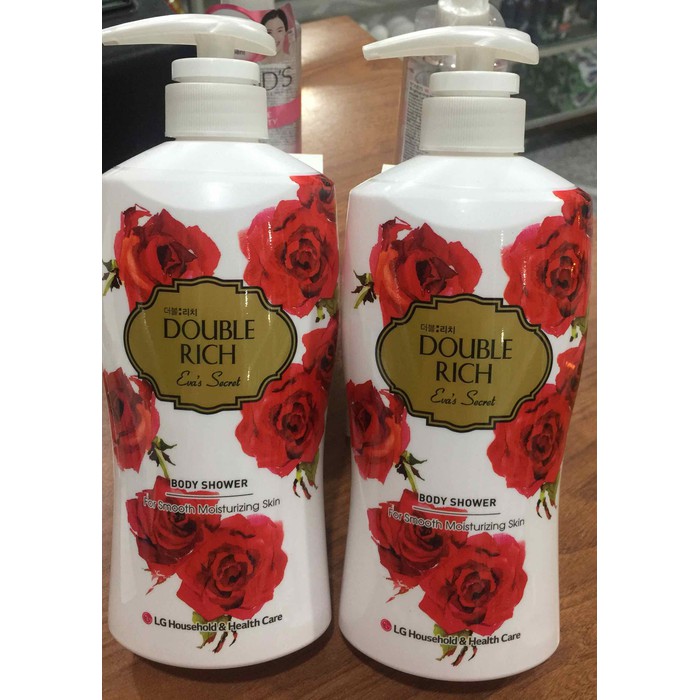 Sữa tắm double rich hoa hồng quyến rũ 550g
