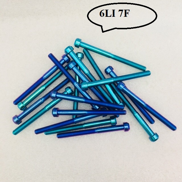 ỐC GR5 6LI ĐẦU TRỤ  ĐỦ SIZE ( GIÁ 1 CON)