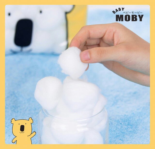 [HCM]Bông miếng Moby bịch 100 miếng