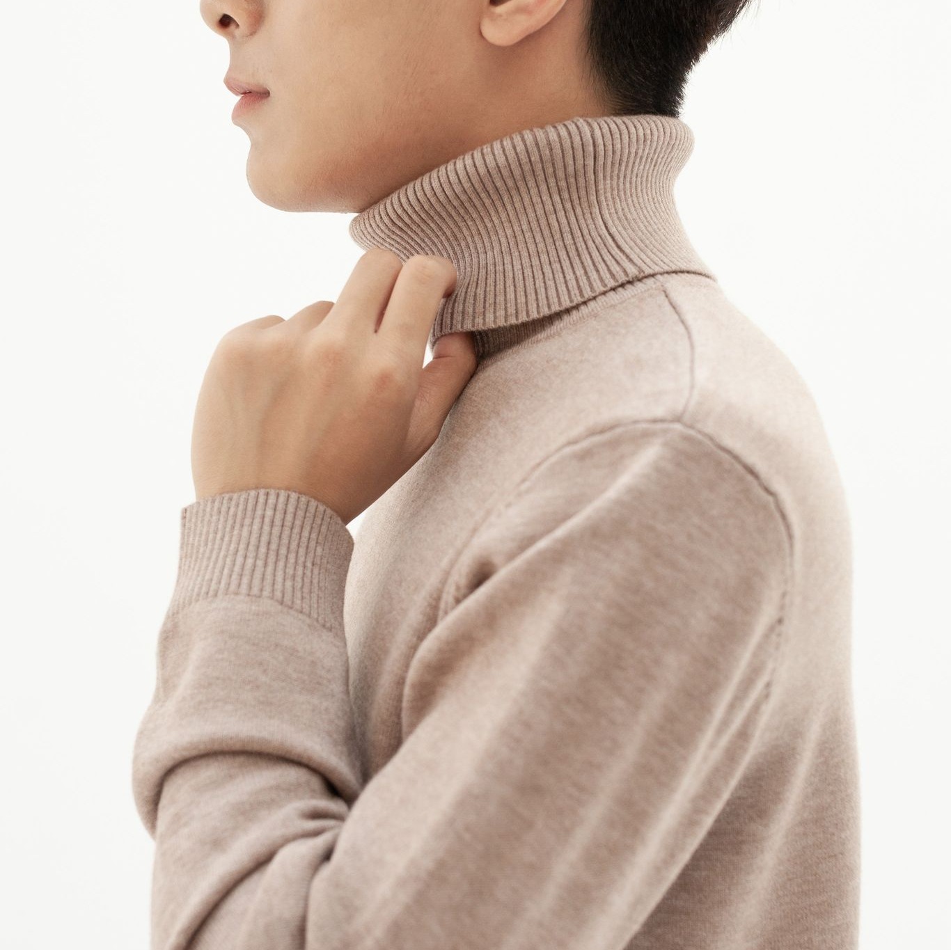 Áo len cổ lọ LOOK Turtle neck sweater