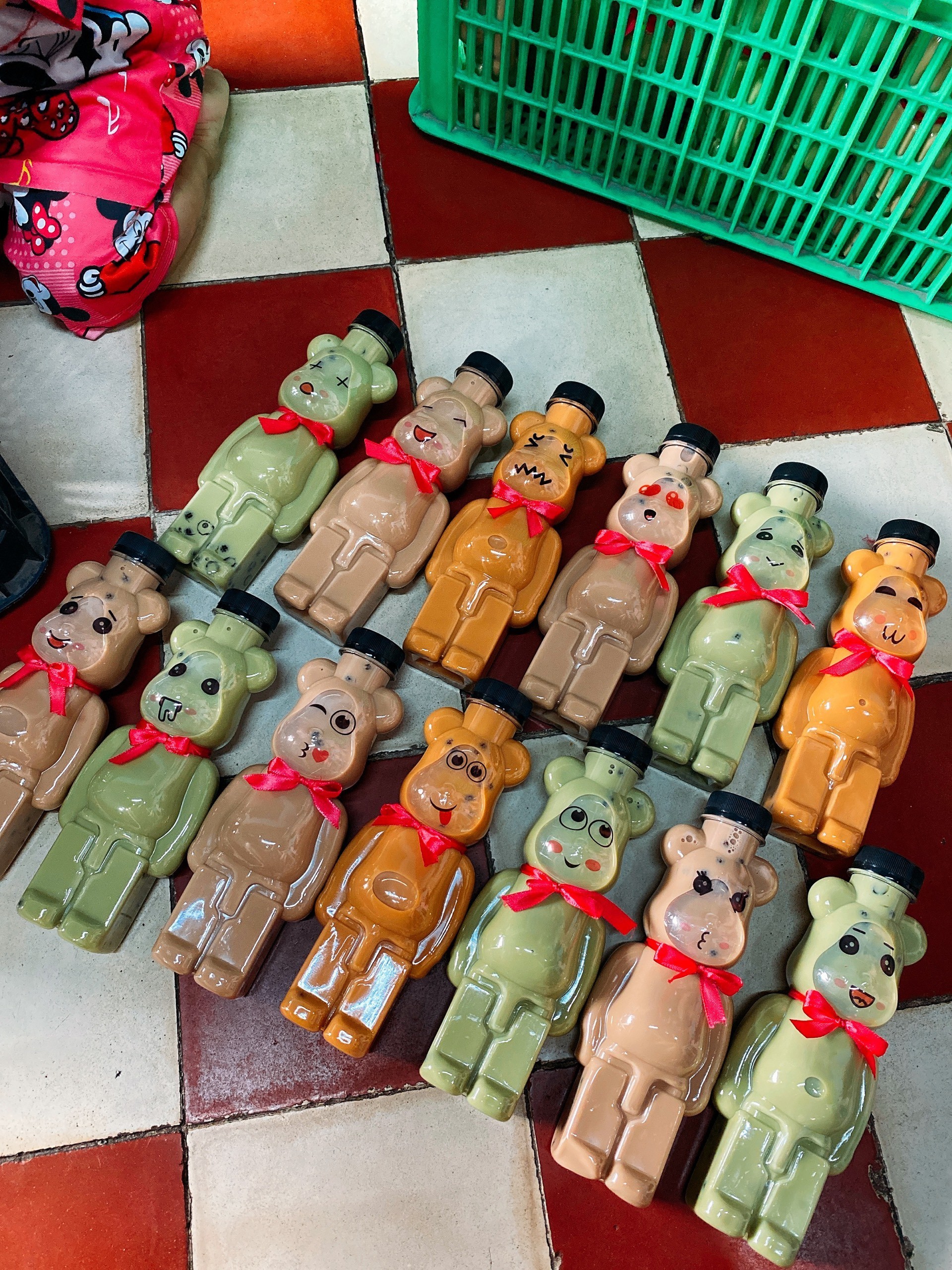 CHAI NHỰA GẤU BEARBRICK 500ML