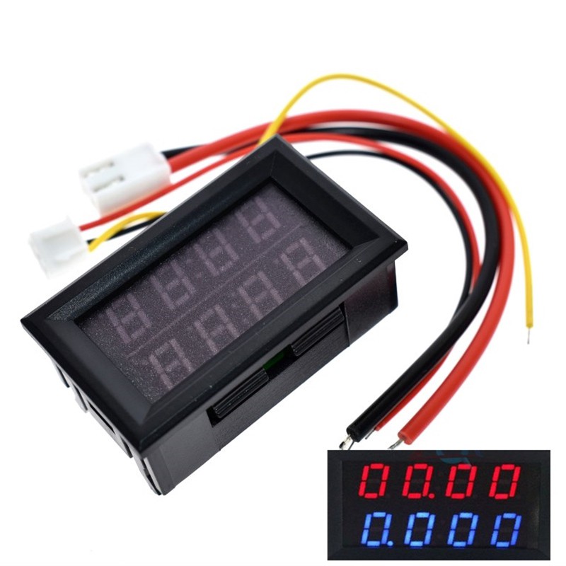 [HCM]✅[Giảm giá] Đồng hồ đo vôn ampe 10A 0-100v