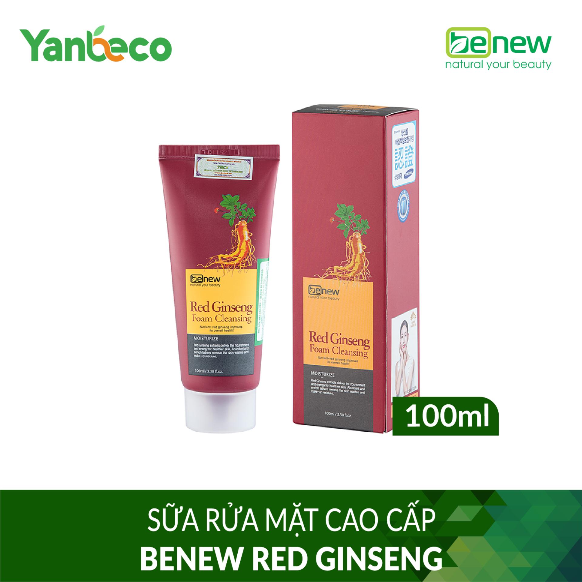 SỮA RỬA MẶT CAO CẤP – BENEW RED GINSENG