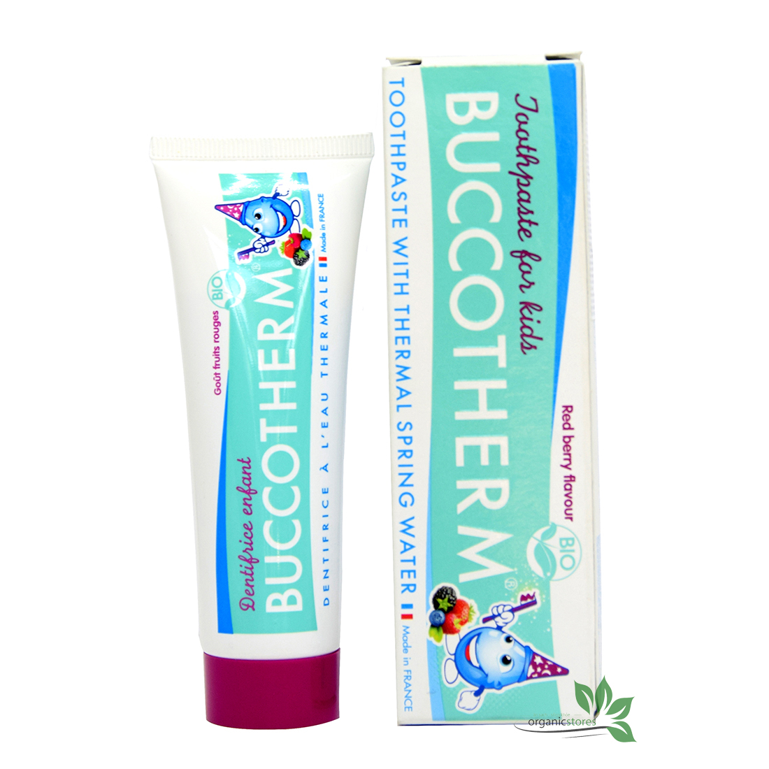 Kem đánh răng hữu cơ cho bé Buccotherm 50ml