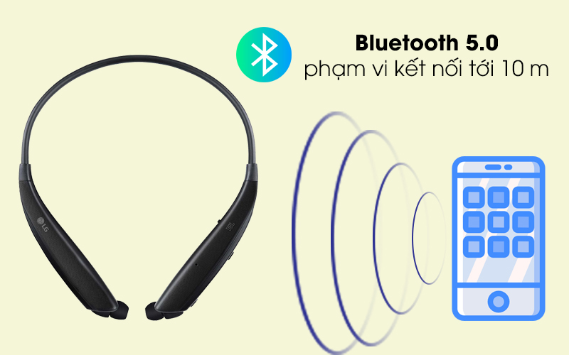 Tai nghe Bluetooth LG HBS-835 Đen