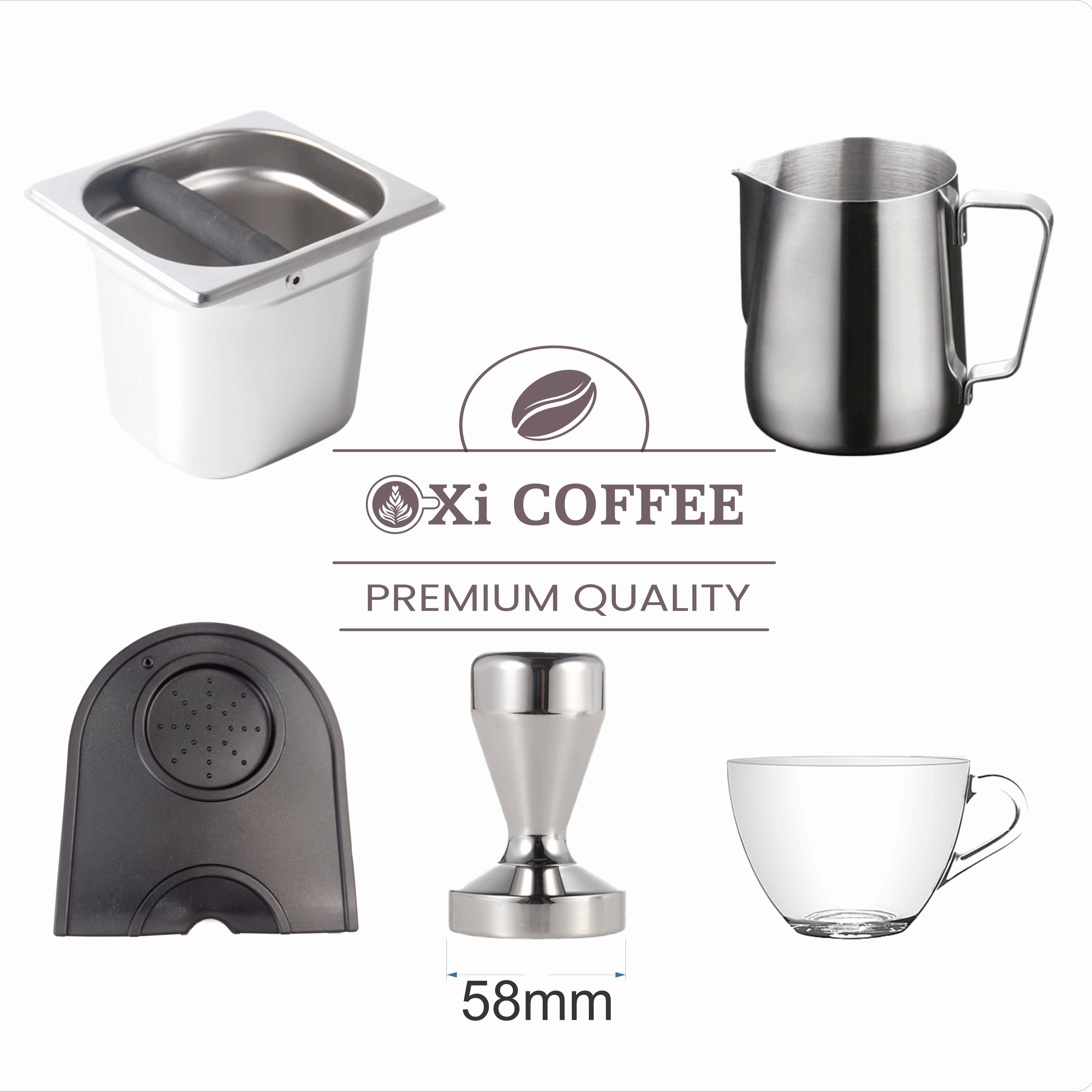Bộ 5 món pha chế cà phê  barista cơ bản