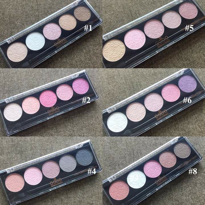 PHẤN MẮT 5 Ô TRÒN ODBO ROSE THÁI LAN