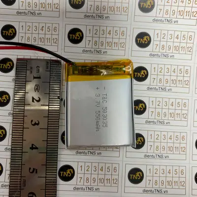 [HCM]TNS Pin lipo pin sạc lithium polymer 503035 550mah 3.7v