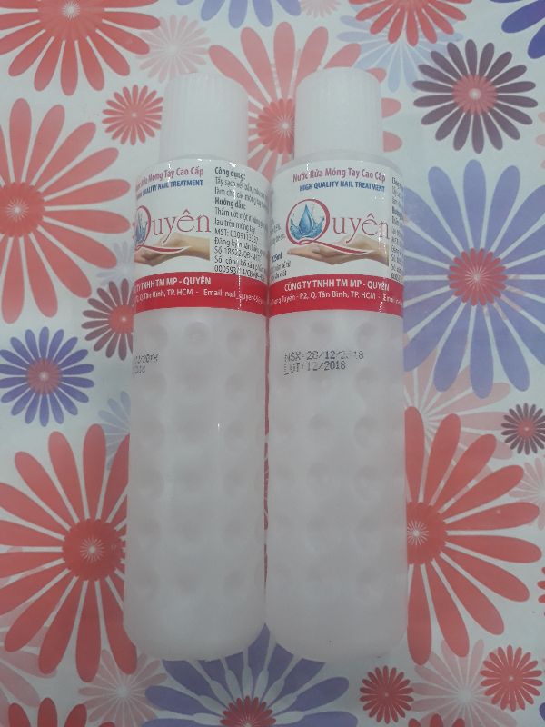 Nước Rửa Sơn Móng Tay Quyên 125 ml