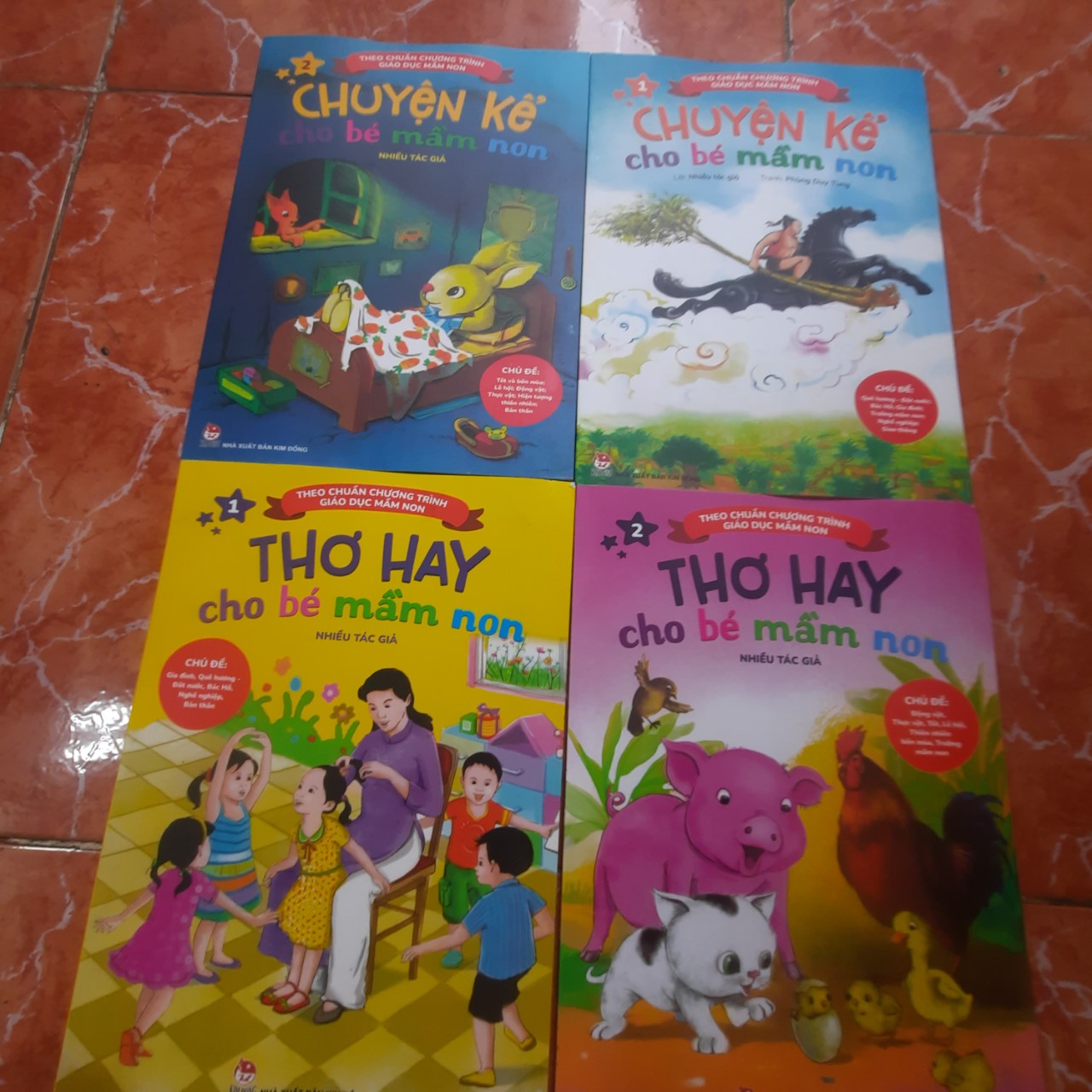 combo 4c chuyện kể và thơ hay cho bé