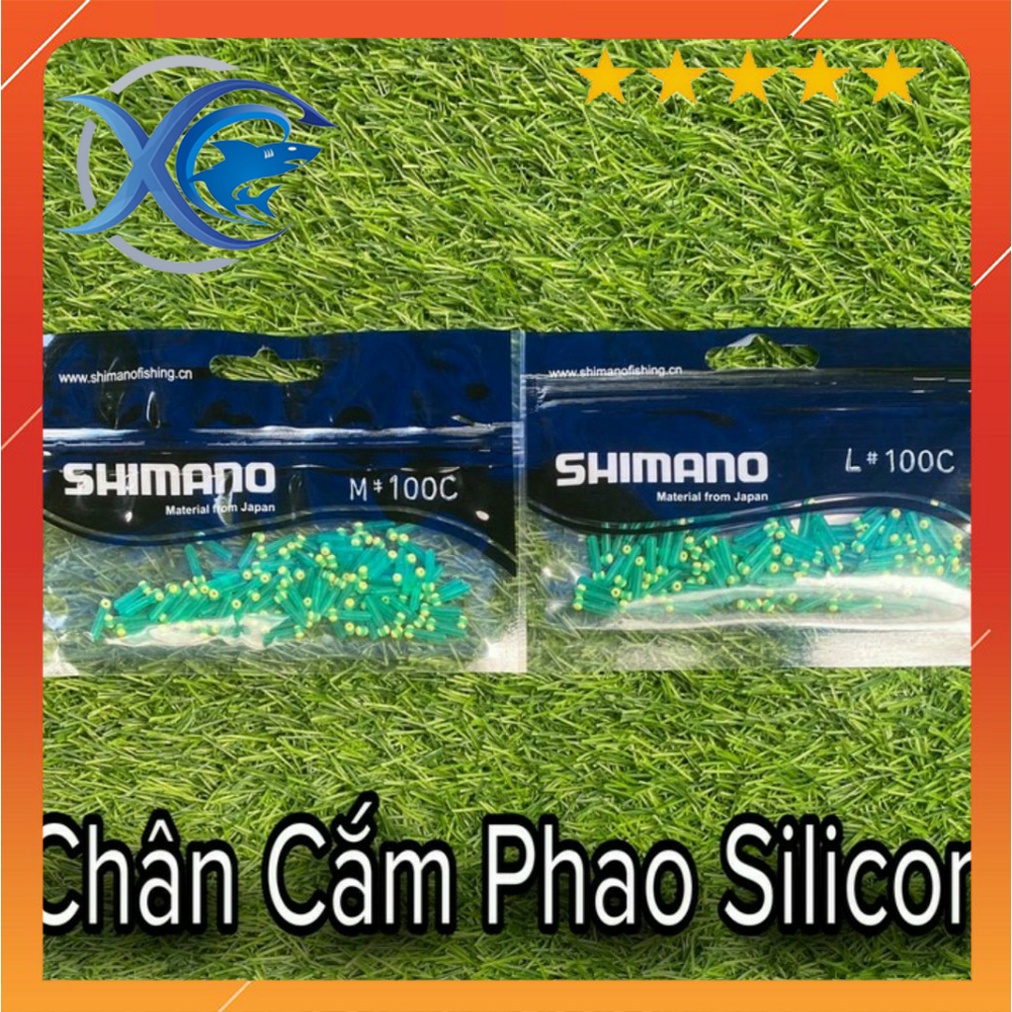 Chân cắm phao câu cá silicon 1 bịch (100 cái)