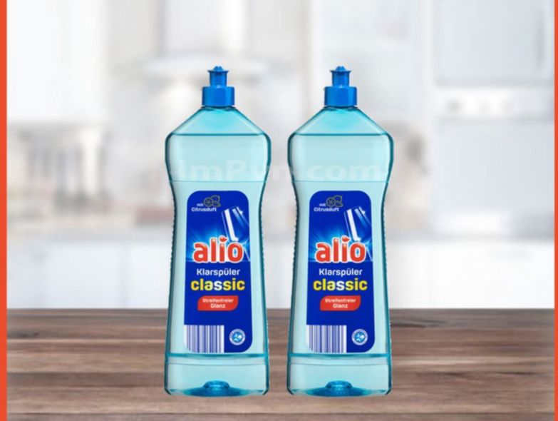 Bột rửa bát Alio 1, 5kg hoặc nước làm bóng alio 1 L dùng thử cho máy rửa bát hoặc muối alio làm mềm nước 2kg